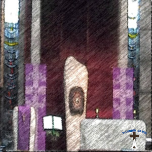Dun Laoghaire church Altar