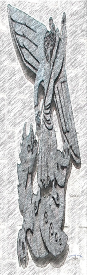 Image of St Michael slaying a demon