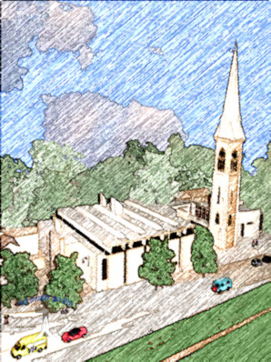St Michael's church image of model church.