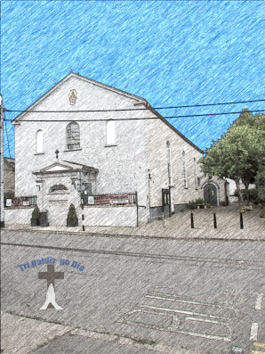 St Brigid's church on Johnstwon Road in Cabinteely.