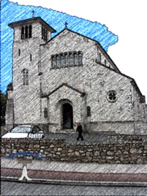 Foxrock church on Kill Lane Dun Laoghaire Co Dublin.