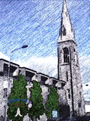 St Michaels church on Marine Road in Dun Laoghaire.