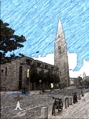 St Michaels church on Marine Road in Dun Laoghaire.