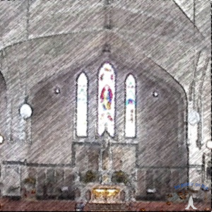 Dalkey church.